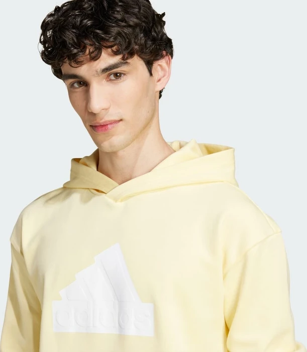 adidas Future Icons Badge of Sport Hoodie almost yellow (Herren)