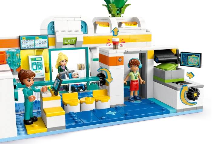 LEGO Friends - Heartlake City Flughafen mit Flugzeug