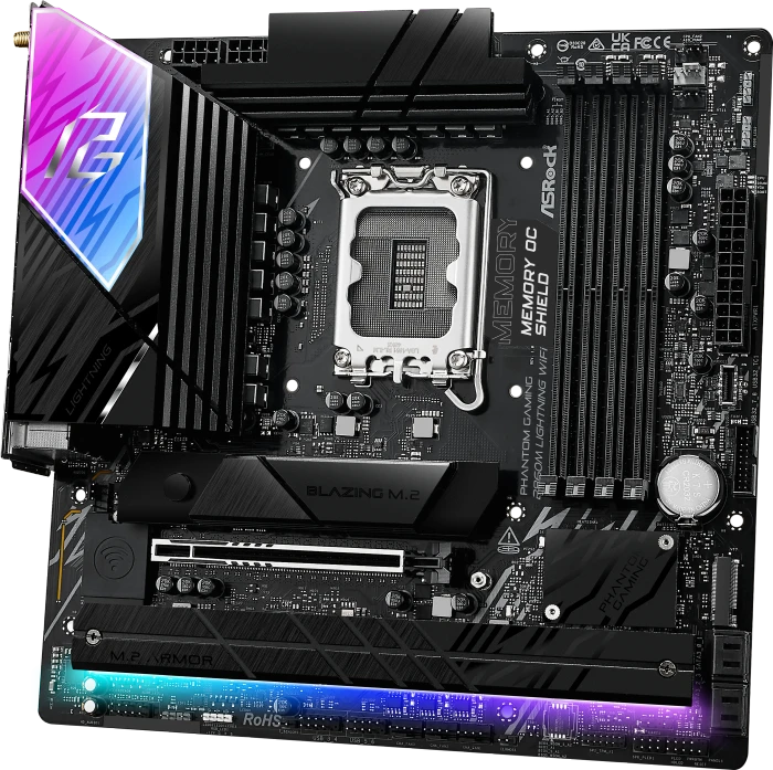 ASRock Phantom Gaming B860M Lightning WiFi (Intel 1851)