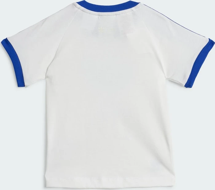 adidas x Disney Micky Maus T-Shirt und Shorts Set white/semi lucid blue (Junior)
