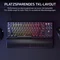 Corsair Gaming K70 PRO TKL Magnetic-Mechanical, schwarz, Corsair MGX Hyperdrive, USB, DE Vorschaubild