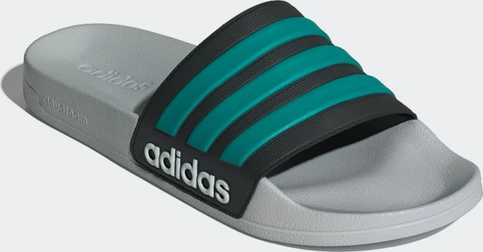 adidas Shower Adilette grey/pure teal/grey two