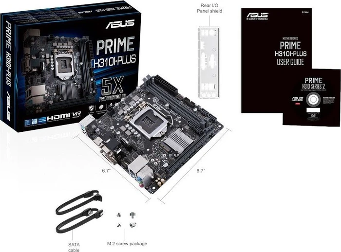 ASUS Prime H310I-Plus/CSM (Intel 1151 v2)