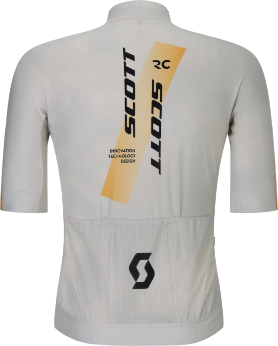 Scott RC Pro Trikot kurzarm cotton white/gleam orange (Herren)