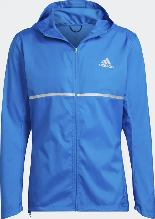 adidas Own The Run Laufjacke blue rush/reflective silver (Herren)