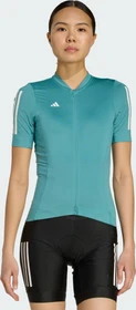 adidas Tempo 3-Streifen Trikot kurzarm pure teal (Damen)