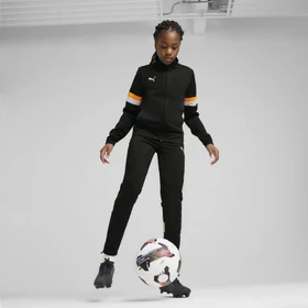 Puma individualRISE Trainingsanzug puma black/heat fire (Junior)