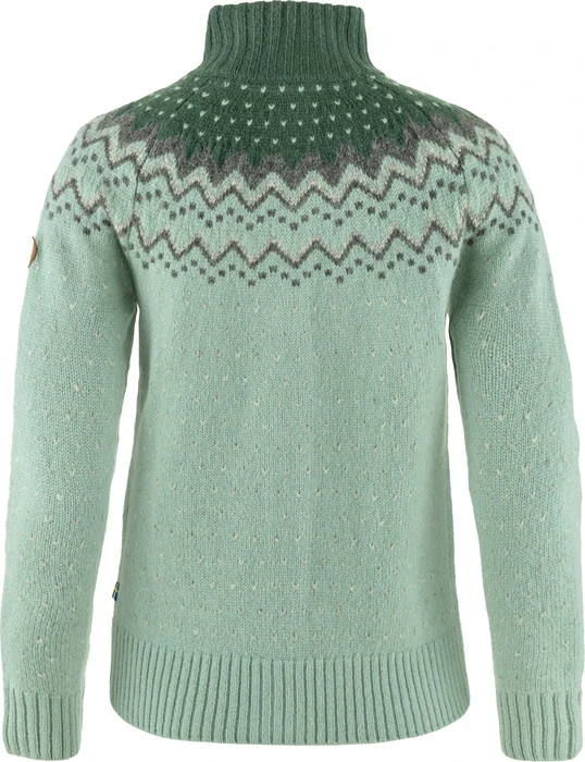 Fjällräven Övik Knit Strickjacke misty green/deep patina (Damen)