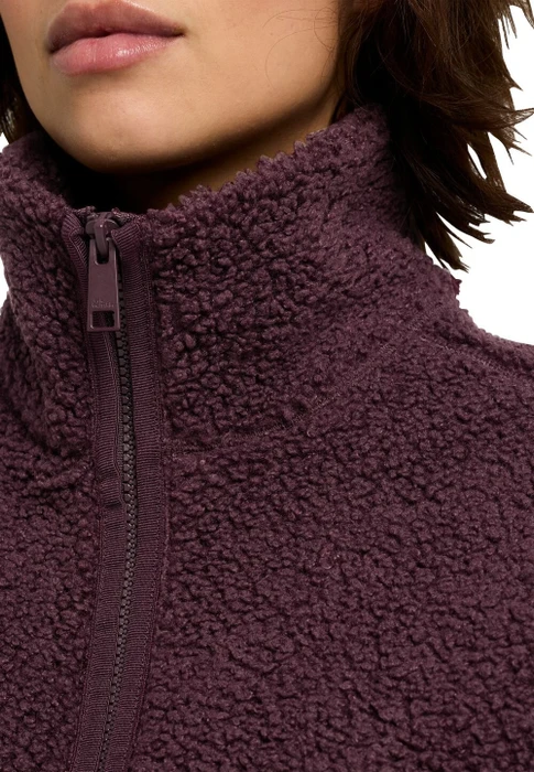 Jack Wolfskin High Curl Fleece Jacke amaranth (Damen)
