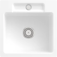 Villeroy & Boch Siluet 50 S flat flächenbündig Becken mittig stone white