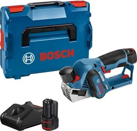 Bosch Professional GHO 12V-20 Akku-Hobel inkl. L-Boxx + 2 Akkus 3.0Ah