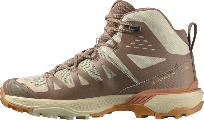 Salomon X Ultra 360 Edge Mid GTX shortbread/raw umber/prairie sunset (Damen)