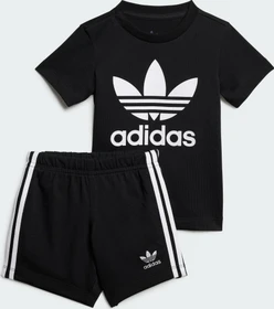 adidas Shorts T-Shirt Set schwarz (Junior)