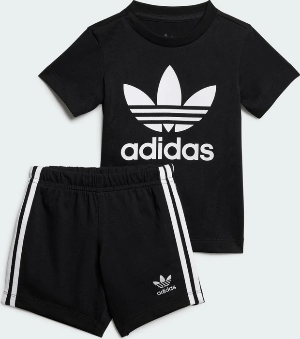 adidas Shorts T-Shirt Set schwarz (Junior)