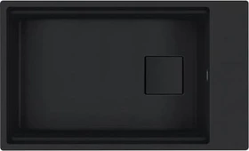 Franke Kubus 2 KNG 110-62 Unterbau Becken mittig mit Ablauffernbedienung black matt