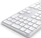 Satechi Aluminium Wired Keyboard, silber, USB, DE Vorschaubild