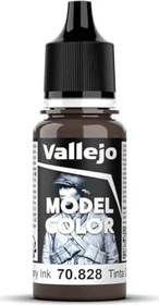Vallejo Model Color rev.2 193 mahogany ink, 18ml