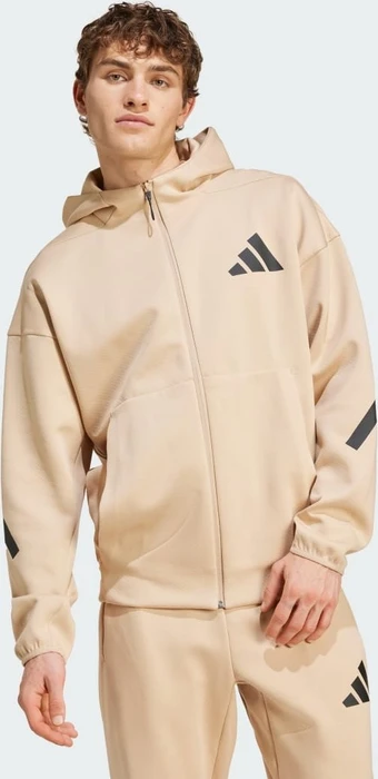 adidas Z.N.E. Zip Hoodie magic beige (Herren)