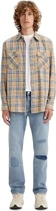 Levi's 501 Original Jeans light indigo/destructed (Herren)