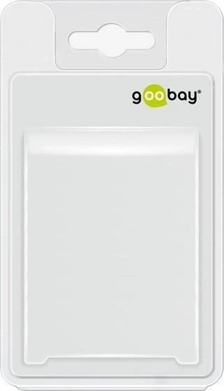 Wentronic Goobay AUX Verbindungskabel, 3.5mm Klinke Stecker/Stecker, 4-Pin, schwarz 1m, retail