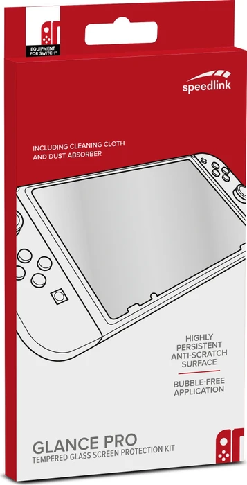 Speedlink Glance Pro Tempered Glass Bildschirmschutzfolie (Switch)