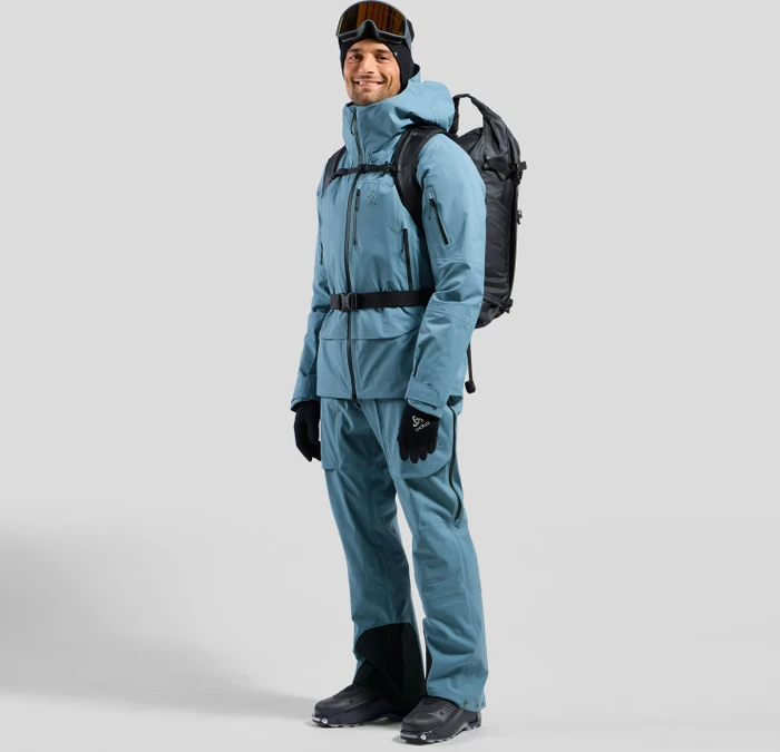 Odlo X-Alp 3L Hardshell Skijacke provincial blue