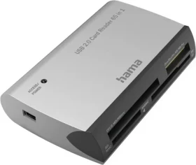 Hama All-in-One USB-Kartenleser, USB-A 2.0 [Buchse] (00200129)