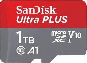 SanDisk Ultra PLUS R160 1TB Kit, UHS-I U1, A1, Class 10