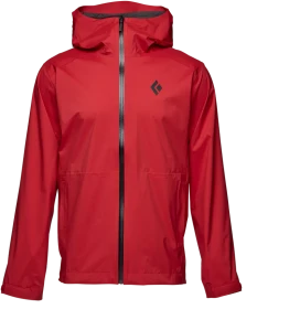 Black Diamond StormLine Stretch Rain Shell Funktionsjacke carmine (Herren)