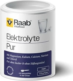 Raab Vitalfood Elektrolyte Pur Pulver, 170g