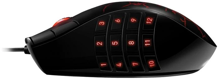 Razer Naga Molten Special Edition Gaming Mouse, USB