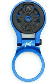 K-Edge Adjustable Garmin Stem Mount Fahrradcomputer Halterung blau
