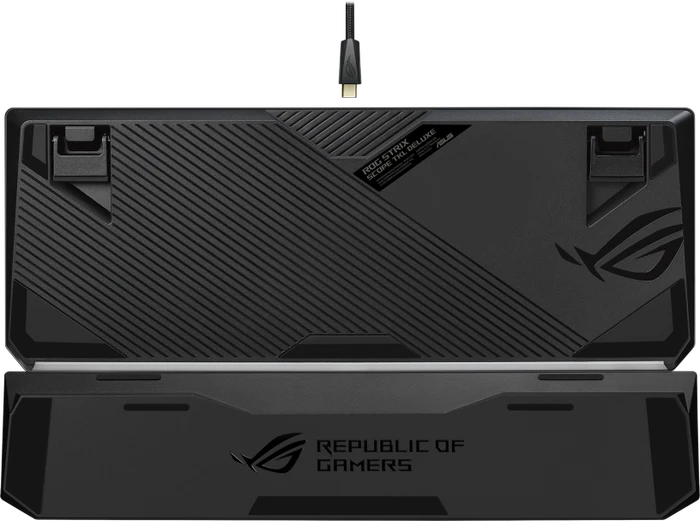 ASUS ROG Strix Scope NX TKL Deluxe, schwarz/grau, ROG NX RED, USB, US