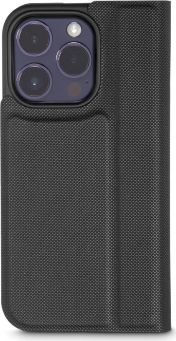 Custodia Hama Daily Protect Per IPhone 15 Pro - Portafoglio Con 2 Slot E Cavalletto - Nero