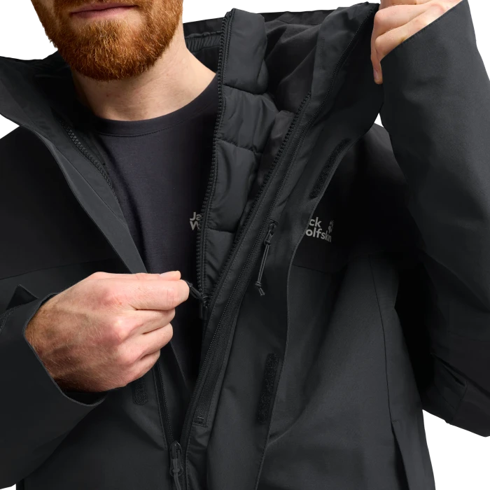 Jack Wolfskin Romberg 2 3in1 Funktionsjacke phantom (Herren)