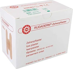 Rudaderm Zehenpflaster, 100 Stück
