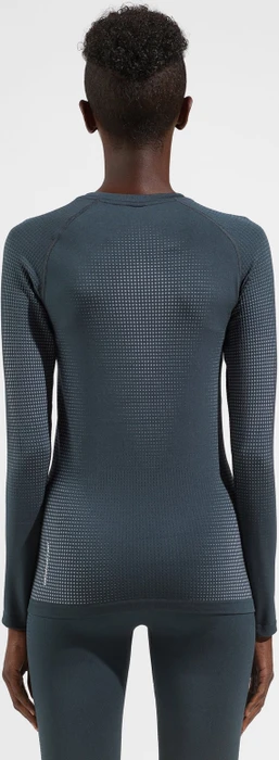 Odlo Performance Warm Eco Funktionsshirt langarm india ink (Damen)