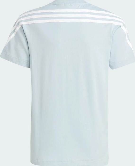 adidas Future Icons 3-Streifen T-Shirt kurzarm wonder blue/white (Junior)