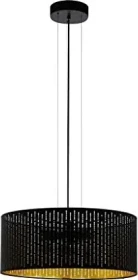 Eglo Varillas Pendelleuchte 53cm schwarz/gold