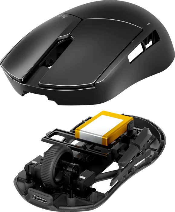 be quiet! Dark Perk Sym Wireless Gaming Mouse, schwarz, USB