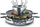 Severin RG 2348 Raclette/Fondue Kombination