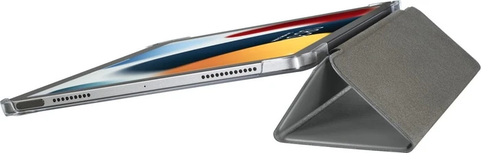 Hama Tablet Case Fold Clear für Apple iPad Air, grau
