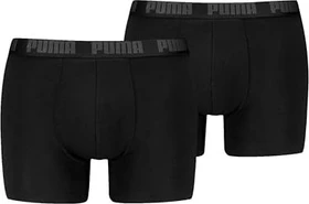 Puma Comfort Stretch 2er Boxer Briefs schwarz (Herren)