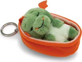 Nici Sleeping Pets Drache Schlüsselanhänger 8cm grün