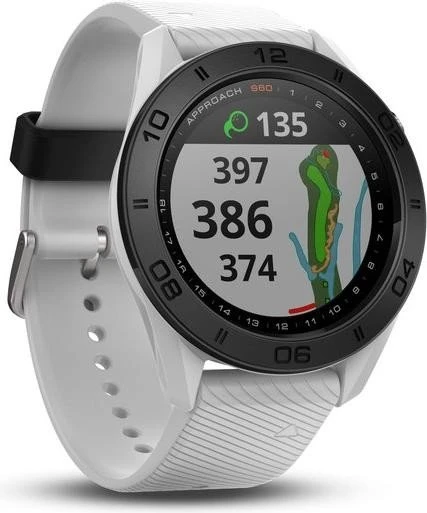 Garmin Approach S60 GPS-Golfuhr weiß
