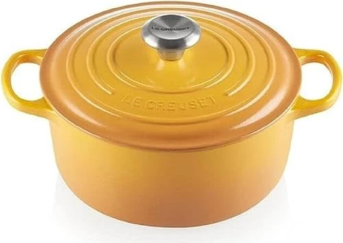 Le Creuset Signature Gusseisen Bräter rund 24cm 4.2l nectar