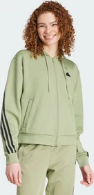adidas Future Icons 3-Streifen Hoodie tent green (Damen)