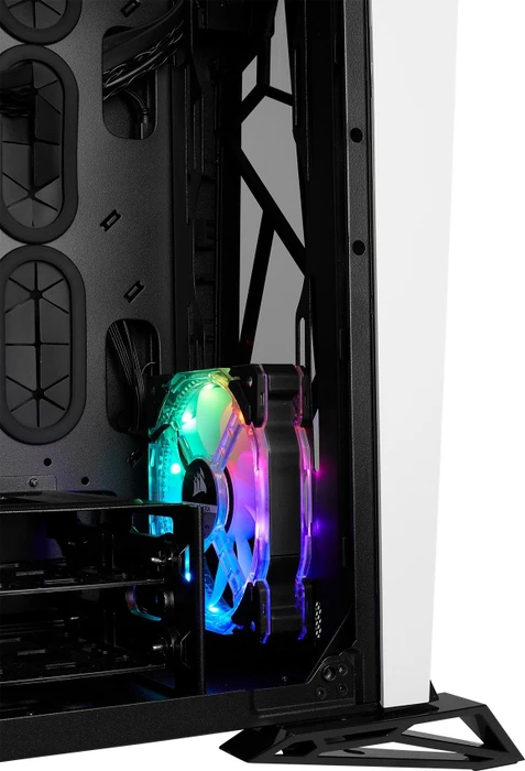 Corsair Carbide Series SPEC-OMEGA RGB, weiß/schwarz, Glasfenster