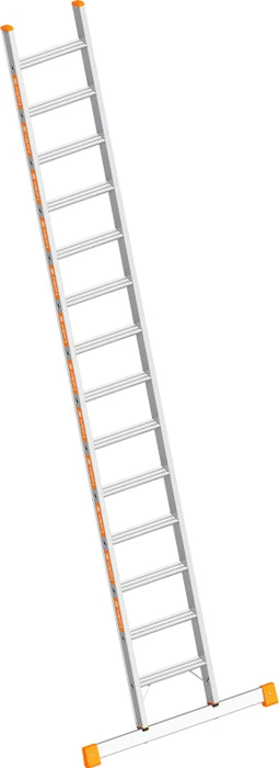 Layher Topic 1042 Alu Anlegeleiter, 14 Stufen