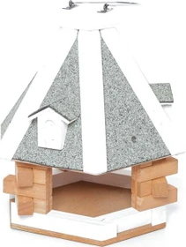 Trixie NATURA Futterhaus mit besandeter Dachpappe